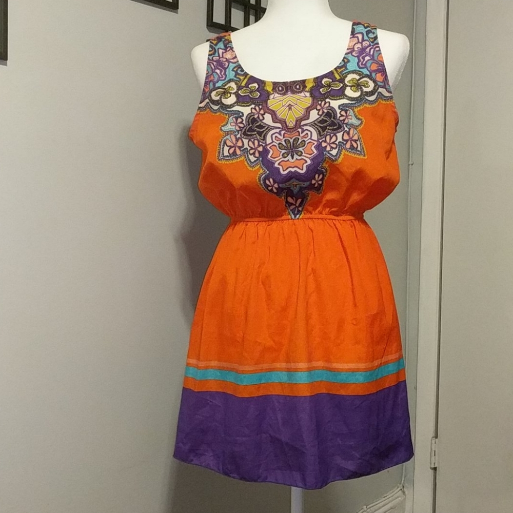 Estam Colorblock Dress